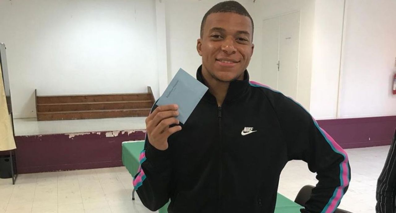 Rezultate alegeri europarlamentare 2019 | Kylian Mbappe, cetatean model: a mers la vot! Rezultat SOC in Franta!_3