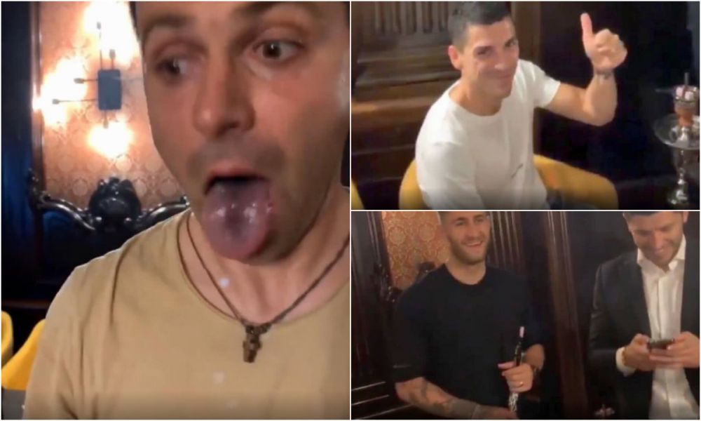 Petrecere monstru cu manele si narghilele pentru fostele vedete de la FCSB! Stanciu, Chipciu, Rusescu au dansat pe