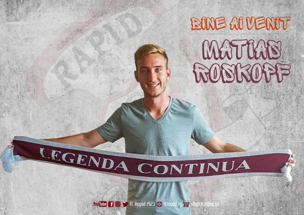 OFICIAL | Rapid a transferat un atacant crescut de Boca Juniors pentru a ataca Liga I: 