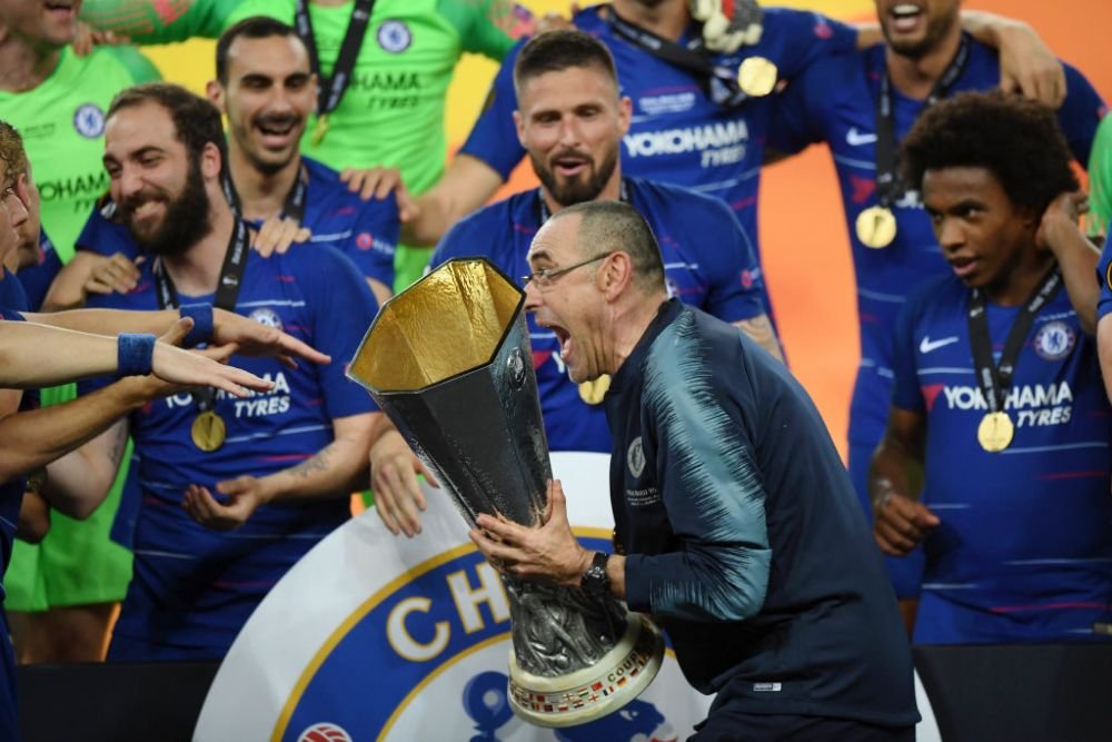 A luat Europa League, acum Sarri-n alta barca! Italienii anunta ca Sarri va fi noul antrenor al lui Ronaldo, la Juventus!