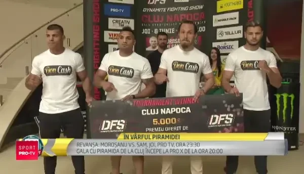 IN VARFUL PIRAMIDEI! Gala de la Cluj va fi joi la ProX, ora 20:00, iar meciul vedeta al lui Morosanu e la ProTV, ora 23:30