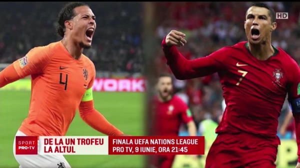 Van Dijk poate castiga doua trofee intr-o saptamana! Finalistele Nations League se decid miercuri si joi, iar marea finala e duminica la ProTV, ora 21:45