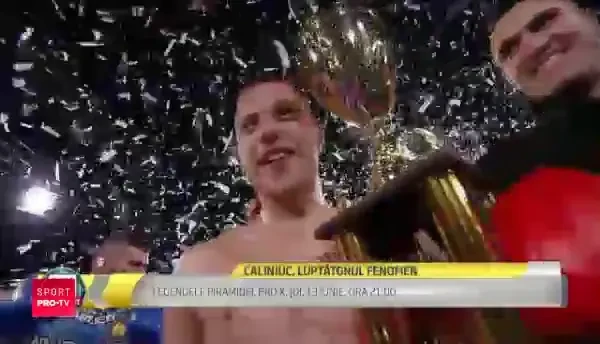 Caliniuc va lupta in cea mai tare piramida, joi, la ProX, ora 21:00! Trei super luptatori din Glory sunt asteptati la Bucuresti