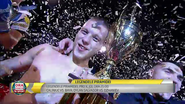Este cea mai puternica gala din Romania! Fenomenul Caliniuc se lupta in Legendele Piramidei, joia viitoare la Pro X