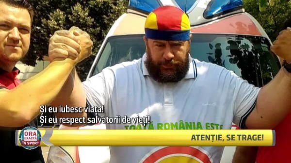 Valahu s-a pus cu o ambulanta de doua tone! N-a ajuns la spital dupa efort