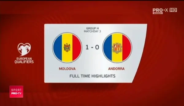 Moldova 1-0 Andorra