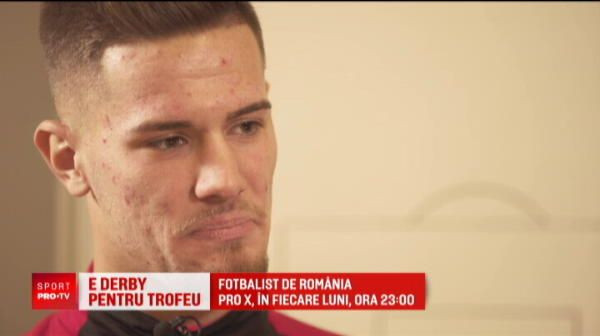 Ianis Hagi e nominalizat la titlul de cel mai bun jucator din Liga 1! Voteaza jucatorii in showul Fotbalist de Romania , in fiecare luni la Pro X, de la ora 23