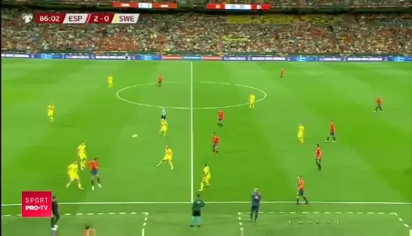 Oyarzabal inscrie cu un sut superb pentru Spania in partida cu Suedia din preliminariile EURO 2020