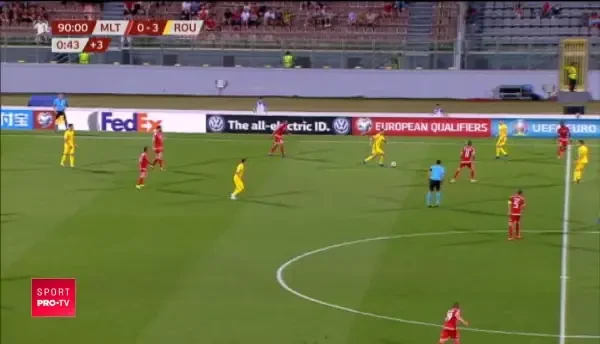 MALTA - ROMANIA 0-4 Chipciu a marcat un super gol, Puscas a reusit dubla, Man a dat lovitura finala! Toate fazele partidei