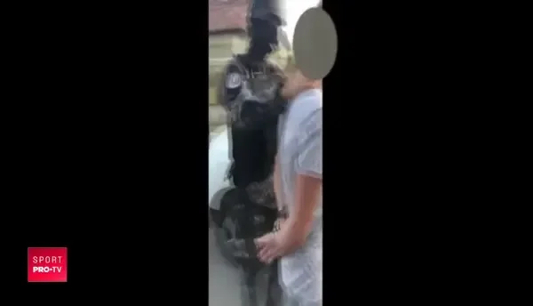 BREAKING NEWS | Huliganul care i-a spart capul unui jandarm la U Cluj - Hermannstadt, prins! E cercetat pentru ultraj si tentativa de omor!