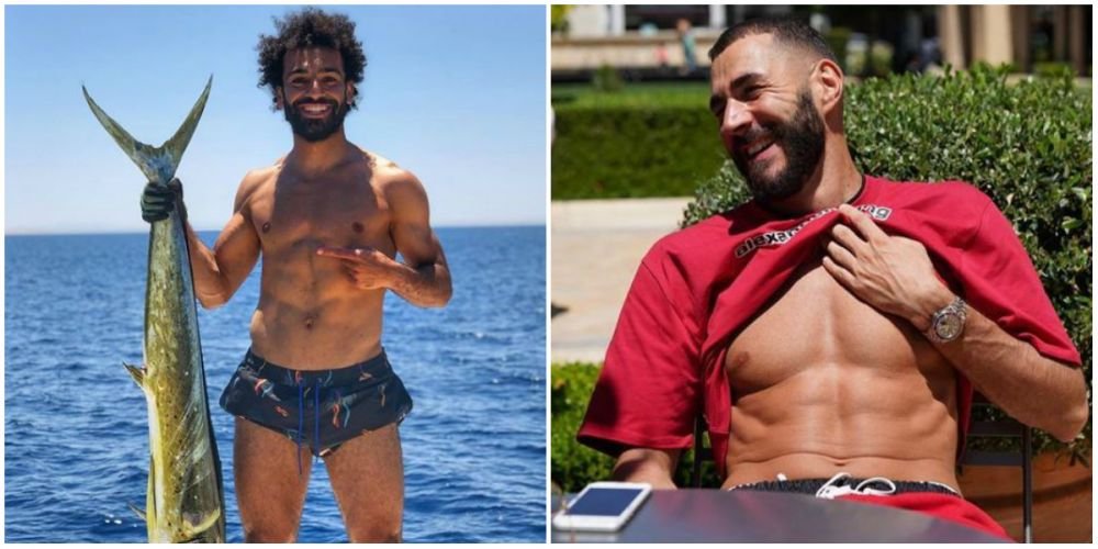 Salah a prins pestele cel mare, Benzema isi bronzeaza abdomenul. Cum isi petrec fotbalistii vacanta vara. FOTO_32