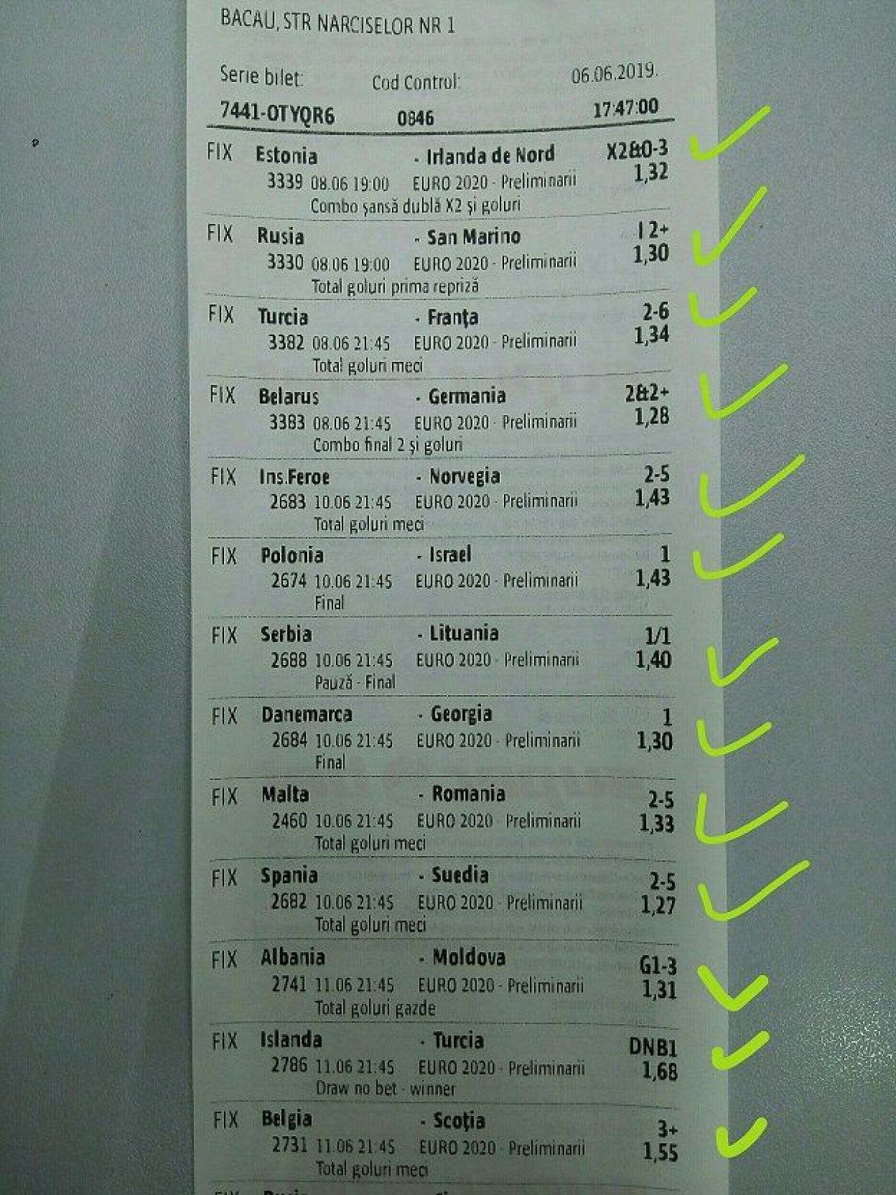 A pariat pe 20 de meciuri si avea cota 587! Putea castiga 15 000 de euro, dar l-a scos UN SINGUR MECI! Ghinionul incredibil al unui roman_2