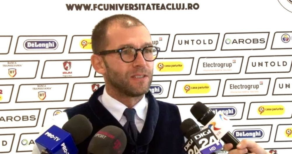 U Cluj isi pune antrenor din Play Off-ul Ligii 1 dupa ce a pierdut barajul cu Hermannstadt! Cine ii ia locul lui Bogdan Lobont