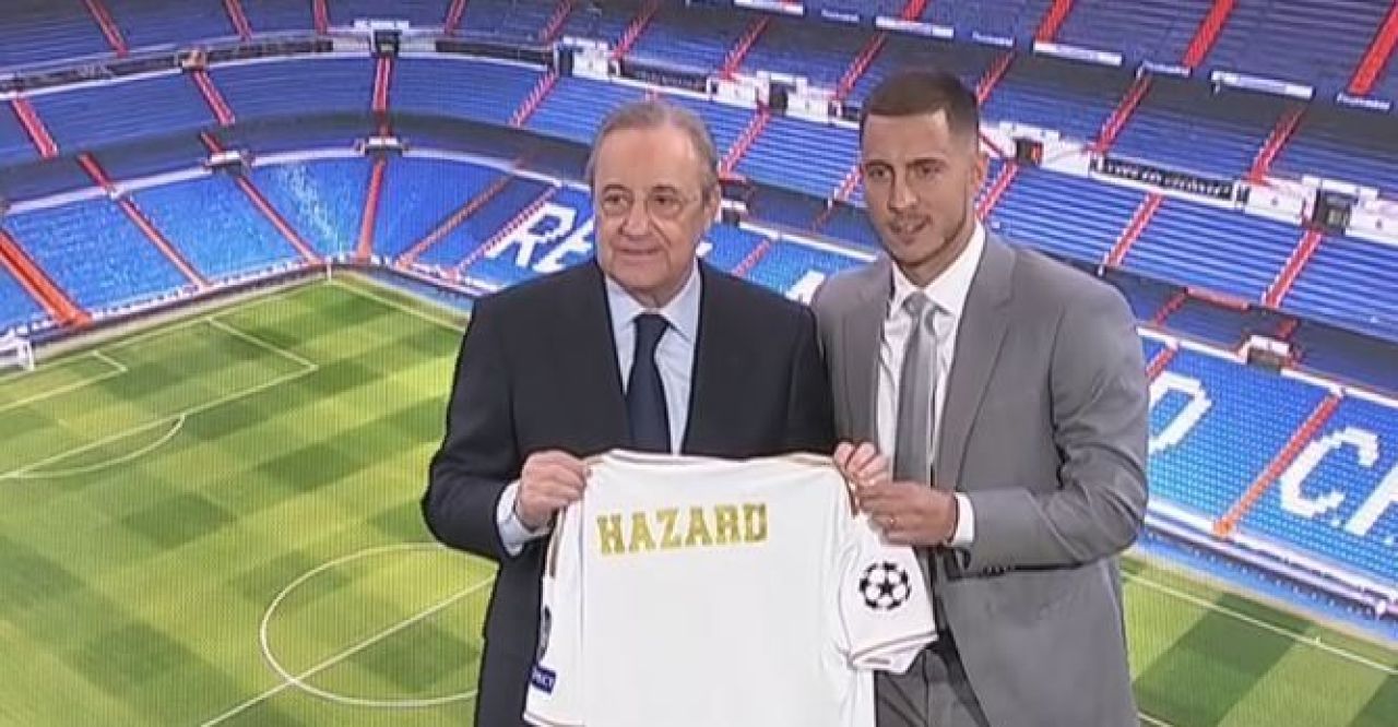 LIVE VIDEO Eden Hazard, prezentat oficial de Real Madrid! Prima reactie a jucatorului belgian! Multimea de pe Bernabeu a strigat: