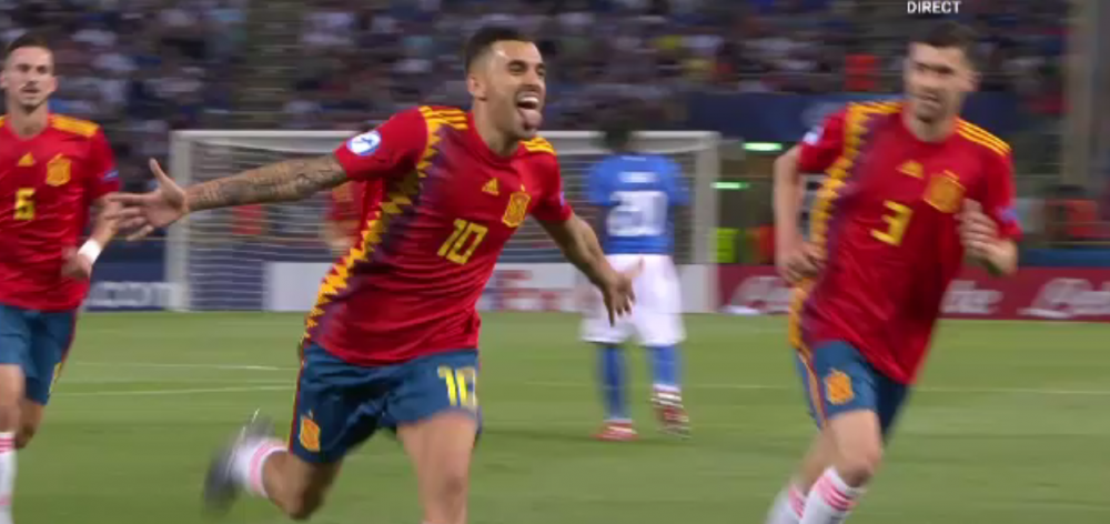 ITALIA - SPANIA 3-1, la EURO U21 | Ceballos a deschis scorul cu o mega-executie, dar italienii au intors scorul cu dubla lui Chiesa si reusita lui Pellegrini! FAZELE_3