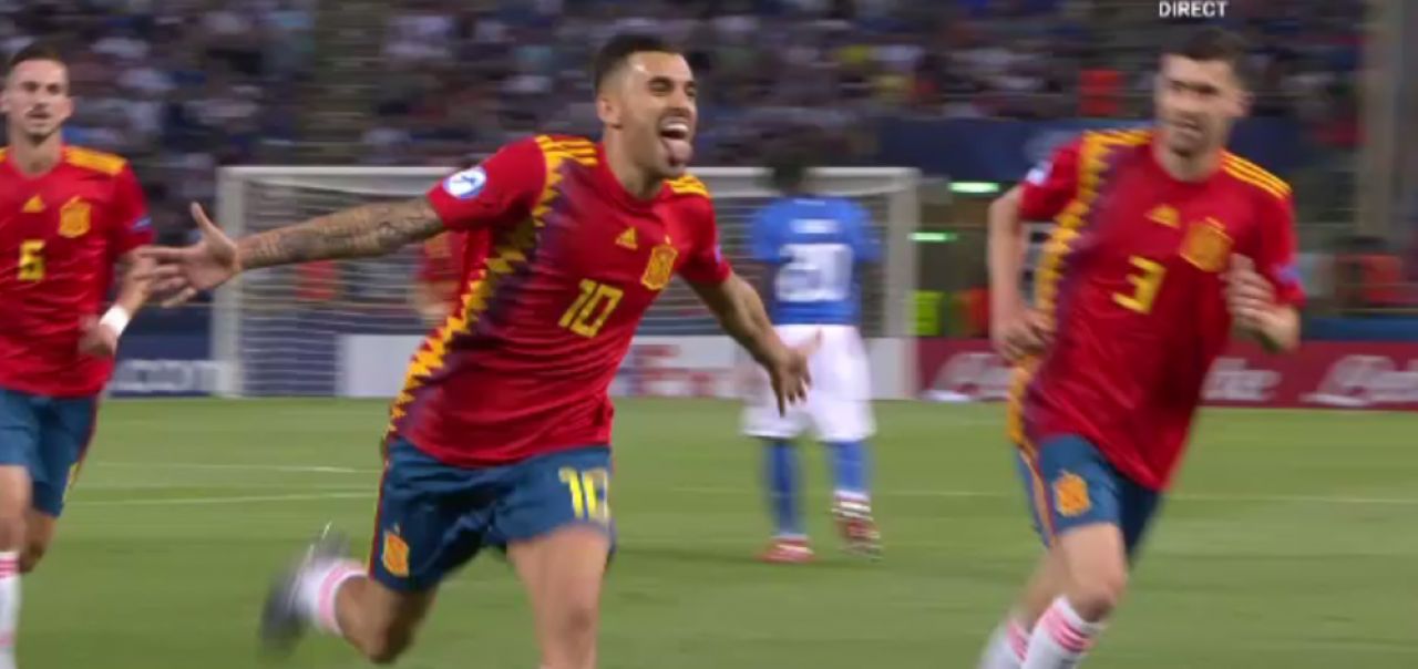 ITALIA - SPANIA 3-1, la EURO U21 | Ceballos a deschis scorul cu o mega-executie, dar italienii au intors scorul cu dubla lui Chiesa si reusita lui Pellegrini! FAZELE_3