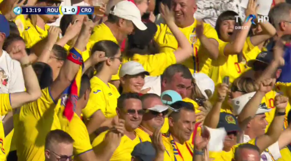 ROMANIA - CROATIA LA EURO U21 | Hagi, Hagi, Hagi!!! Ianis inscrie la EURO U21, iar Gica Hagi explodeaza in tribune! Imagini senzationale_4
