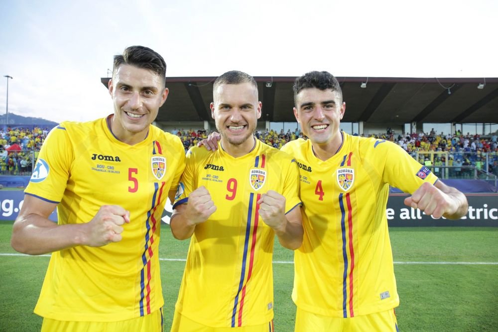 ROMANIA U21, imaginile unei seri memorabile la EURO U21. MEGA galerie FOTO cu bucuria pustilor lui Radoi_17