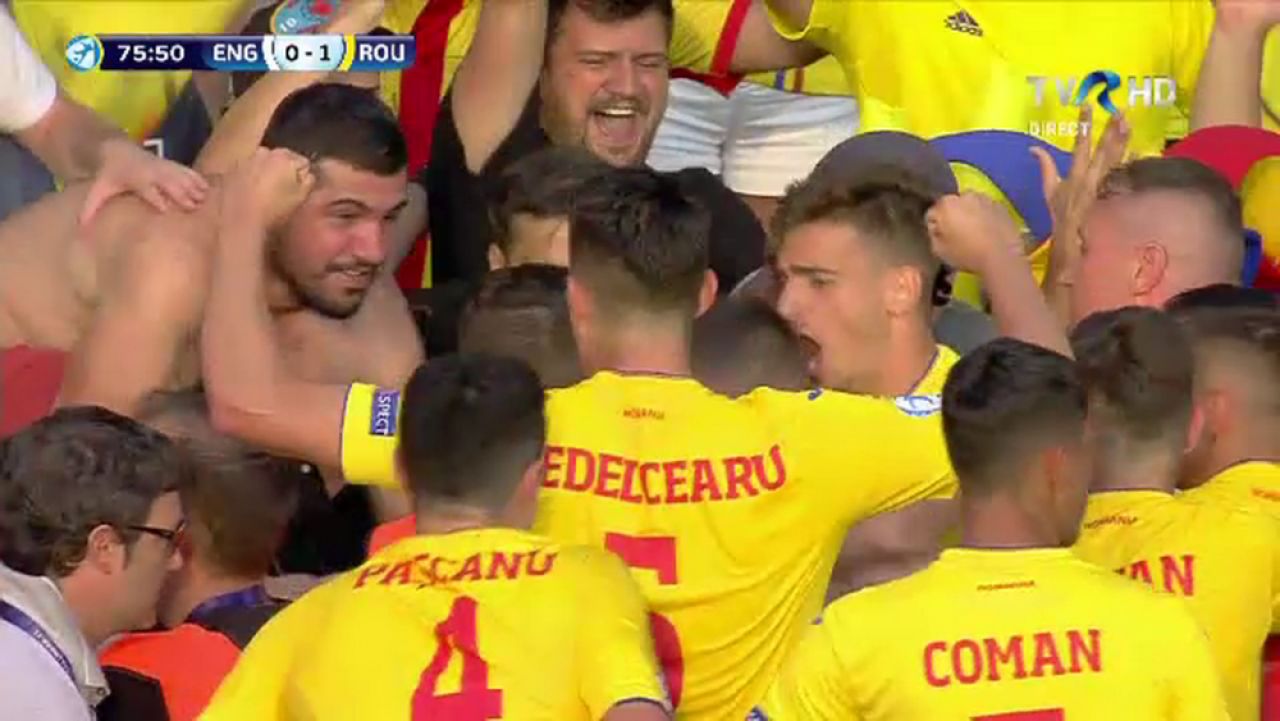 ROMANIA U21 - ANGLIA U21 4-2 | Victoria unei generatii!! Puscas, Ianis si Coman aduc un succes ISTORIC! VIDEO_5