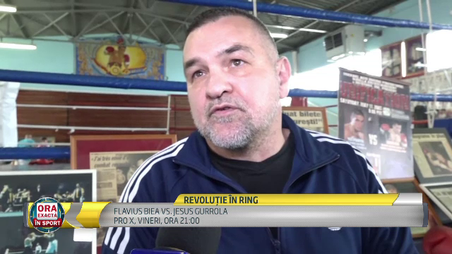 Munceste mult, este un adevarat profesionist! Leonard Doroftei pariaza pe Flavius Biea inainte de marele meci de saptamana viitoare