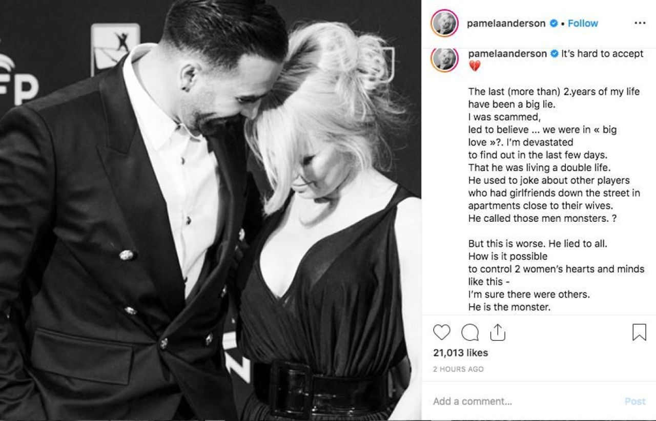 BATUTA SI INSELATA?! Scandal MONSTRU: Pamela Anderson s-a despartit de Rami: