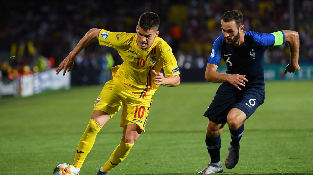 Ianis Hagi is on fire! Starul Romaniei a reusit faza serii cu Franta! Ce a putut sa faca