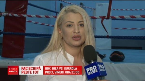 O romanca face legea printre durii din ring! Doamna de fier din Timisoara e promotor si pariaza ca sotul ei va ajunge campionul lumii
