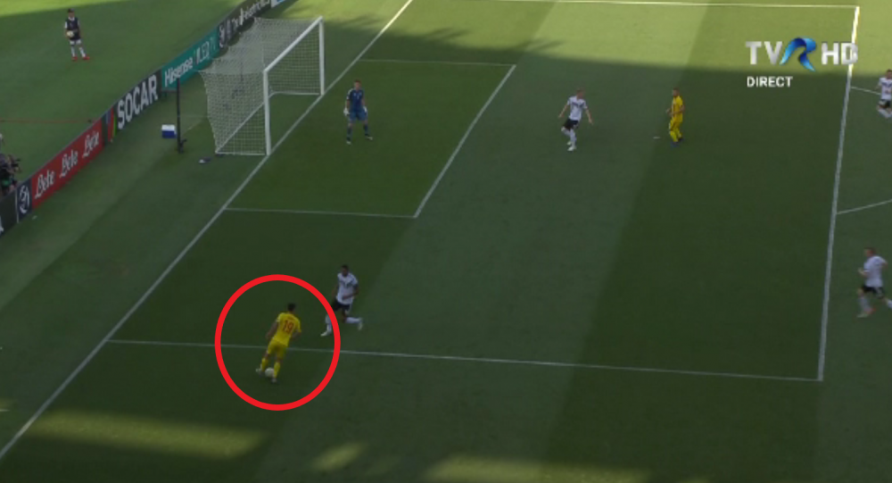 ROMANIA - GERMANIA U21 | Ivan si Ianis, MAGISTRALI! Pase U-LU-I-TOA-RE pentru golul doi al lui Puscas!_4