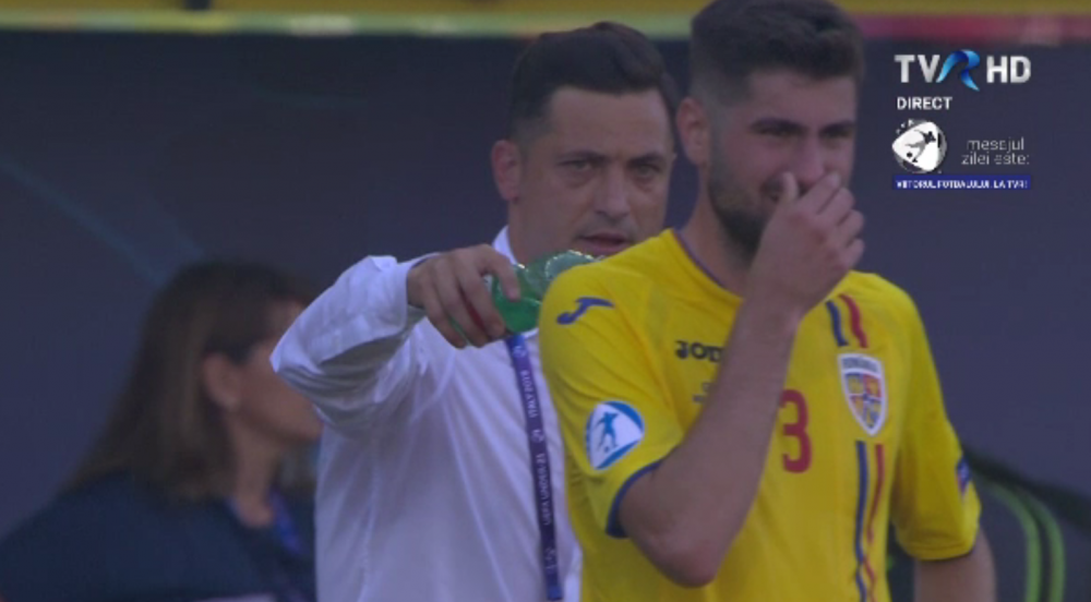 ROMANIA - GERMANIA U21 | Radoi si Stefan, FAZA ZILEI in pauza de hidratare! Ce a facut selectionerul. FOTO_2