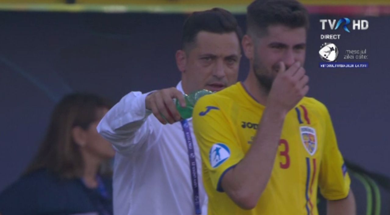 ROMANIA - GERMANIA U21 | Radoi si Stefan, FAZA ZILEI in pauza de hidratare! Ce a facut selectionerul. FOTO_2