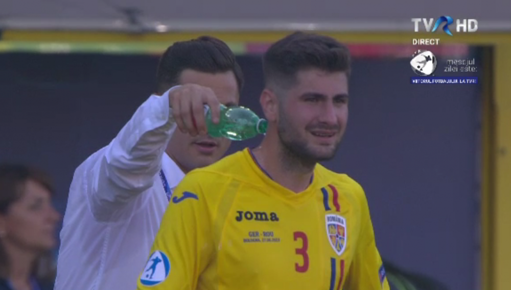 ROMANIA - GERMANIA U21 | Radoi si Stefan, FAZA ZILEI in pauza de hidratare! Ce a facut selectionerul. FOTO_4