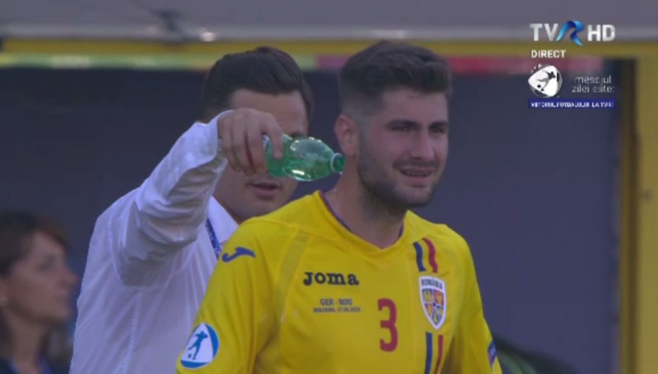 ROMANIA - GERMANIA U21 | Radoi si Stefan, FAZA ZILEI in pauza de hidratare! Ce a facut selectionerul. FOTO_4