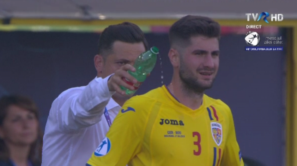 ROMANIA - GERMANIA U21 | Radoi si Stefan, FAZA ZILEI in pauza de hidratare! Ce a facut selectionerul. FOTO_6