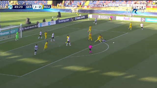 ROMANIA - GERMANIA U21: Imaginile care il CONTRAZIC pe arbitru! Ce s-a intamplat la faza penalty-ului pentru nemti. FOTO_5