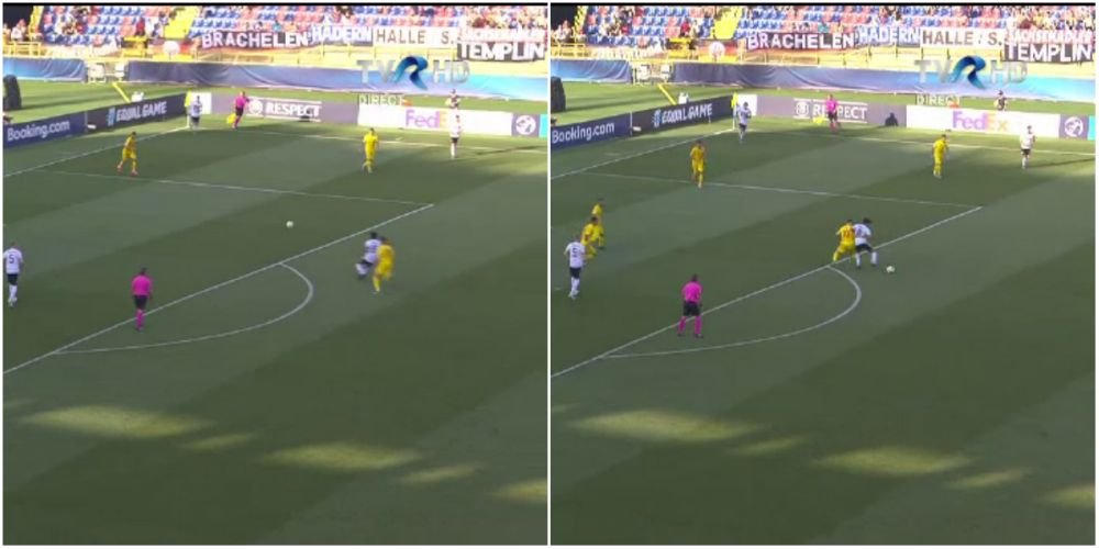 ROMANIA - GERMANIA U21: Imaginile care il CONTRAZIC pe arbitru! Ce s-a intamplat la faza penalty-ului pentru nemti. FOTO_10
