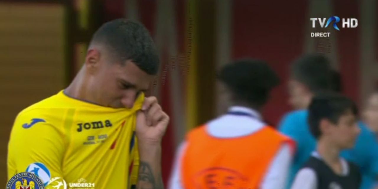 ROMANIA - GERMANIA 2-4 EURO U21 | Florinel Coman, in lacrimi la finalul partidei! Imagini dureroase surprinse dupa fluierul de final_3