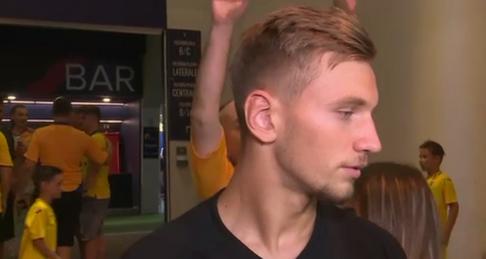 ROMANIA U21 - GERMANIA U21 2-4 | Pentru ei s-a dictat imediat penalty! Cum s-a vazut infrangerea dramatica din tribune: Denis Dragus i-a vazut invingatori pe colegii de la nationala