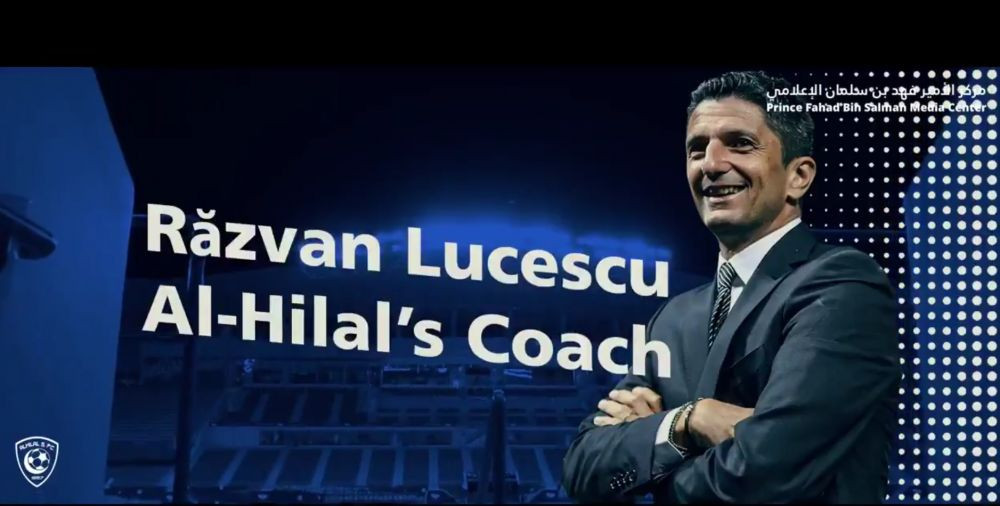 VIDEO EMOTIONANT | Razvan Lucescu, prezentat la Al Hilal! Romanul a semnat contractul