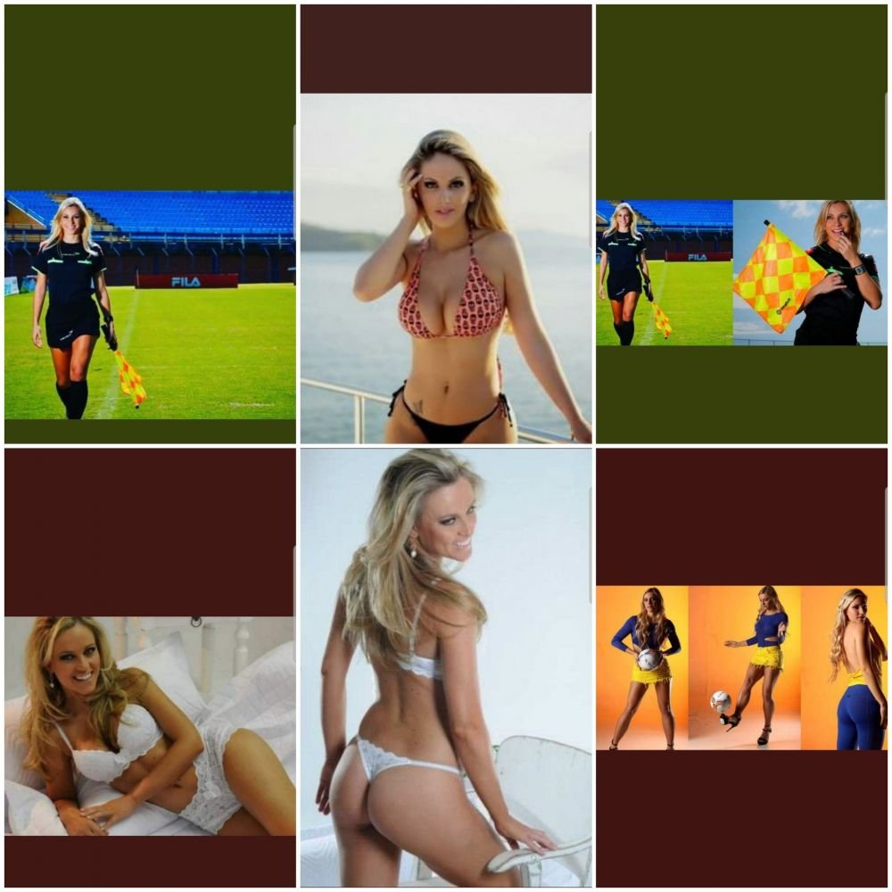 A facut o gluma pe teren, iar viata ei s-a transformat in COSMAR! Ce a patit sexy arbitra din Brazilia: 
