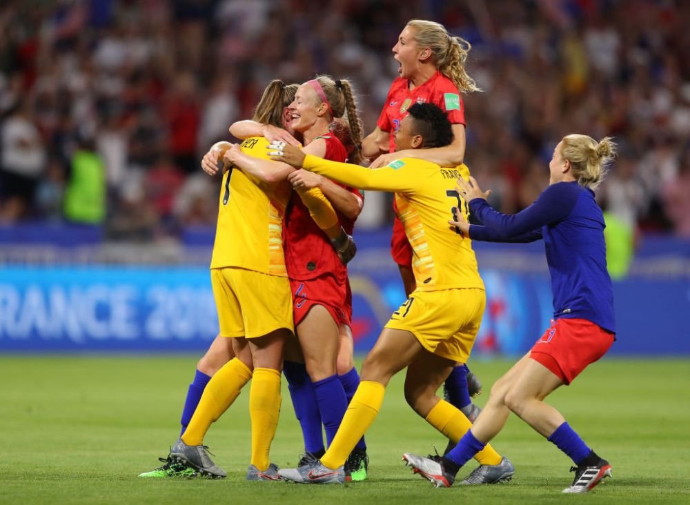 SUA, prima finalista a Mondialului feminin dupa un meci dramatic cu Anglia! Alex Morgan Co s-au calificat dupa 2-1 in semifinale