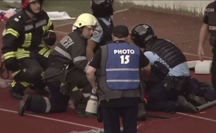 U Cluj, amenda uriasa si 4 meciuri fara spectatori, dupa incidentul grav de la barajul pentru promovare