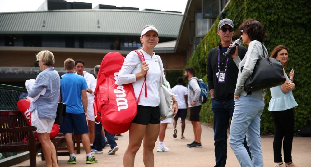 WIMBLEDON 2019 | Darren Cahill a sfatuit-o pe Simona Halep inainte de duelul cu Cori Gauff! Imaginea surprisa la antrenament