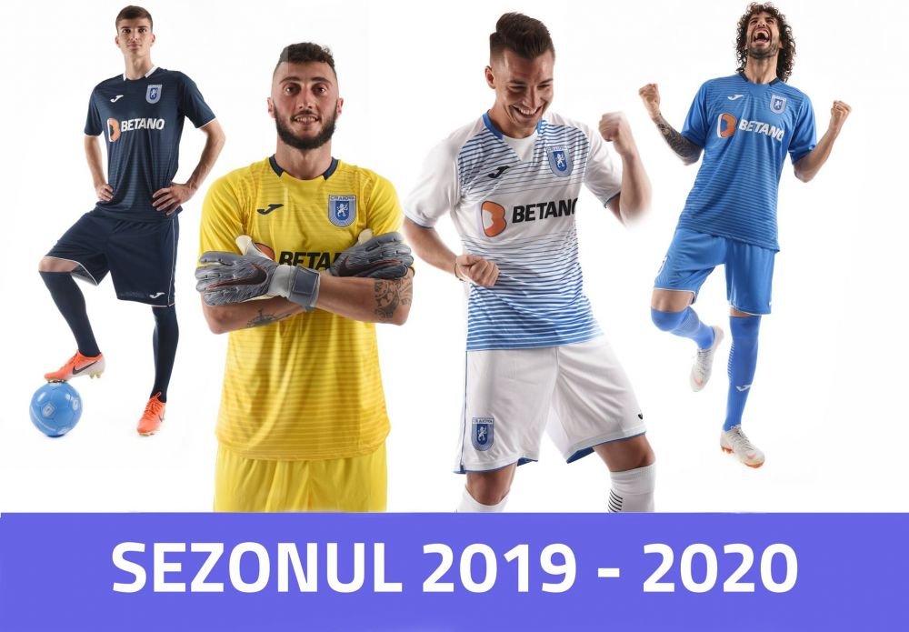 Universitatea Craiova a prezentat noul echipament pentru sezonul 2019/2020: 