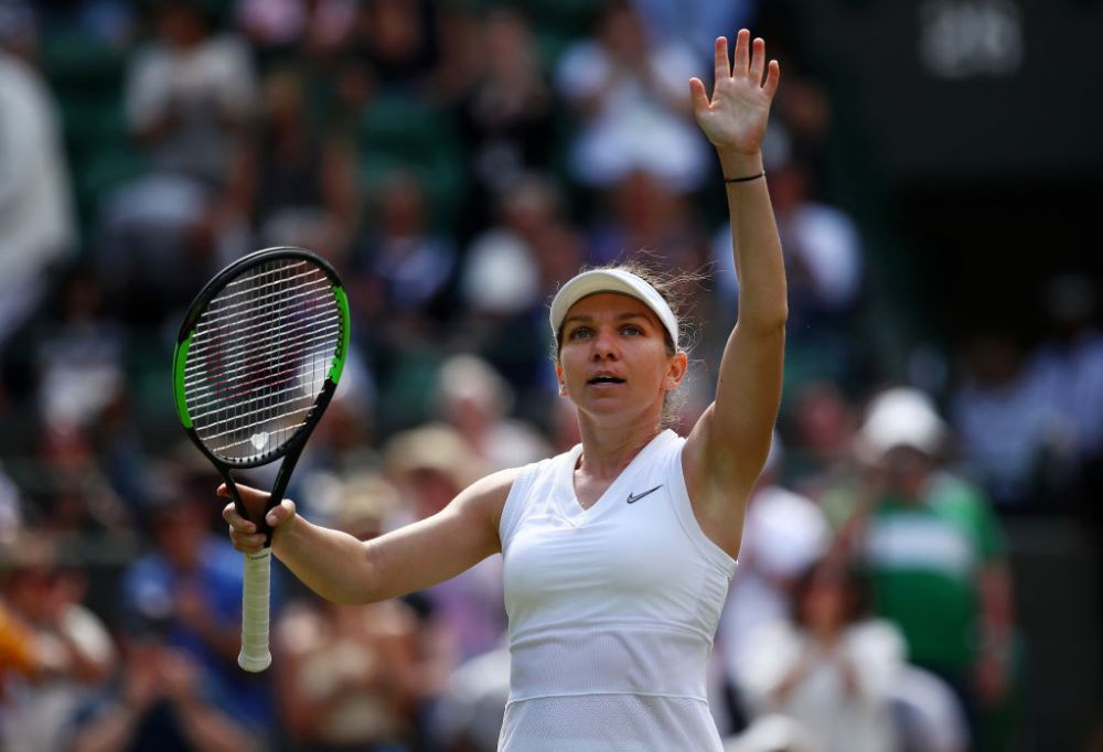 SIMONA HALEP IN SFERTURI LA WIMBLEDON | Calcule pentru clasamentul WTA! Pe ce loc poate urca Simona Halep dupa Wimbledon
