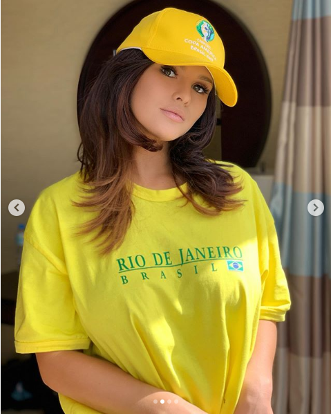 Kinsey Wolanski s-a deghizat si a mers la finala Copa America, desi are interdictie pe stadioane! Ce s-a intamplat in momentul in care a incercat sa treaca de controlul de securitate_2