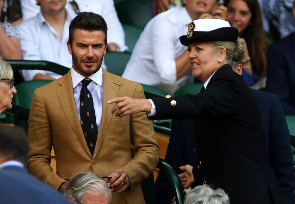 WIMBLEDON 2019: Invazie de vedete la Simona Halep - Elina Svitolina! David Beckham, Virgil van Dijk si miliardarul Richard Branson. FOTO