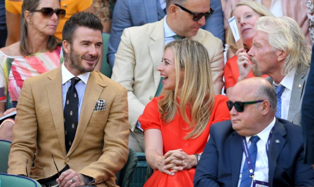 WIMBLEDON 2019: Invazie de vedete la Simona Halep - Elina Svitolina! David Beckham, Virgil van Dijk si miliardarul Richard Branson. FOTO_5