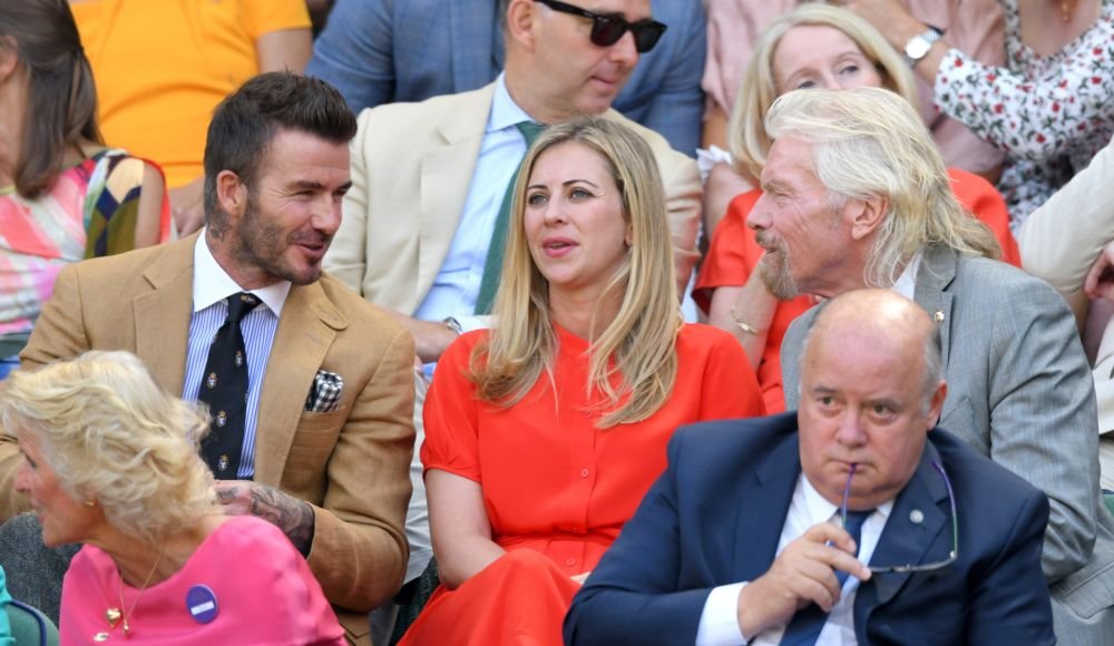 WIMBLEDON 2019: Invazie de vedete la Simona Halep - Elina Svitolina! David Beckham, Virgil van Dijk si miliardarul Richard Branson. FOTO_6