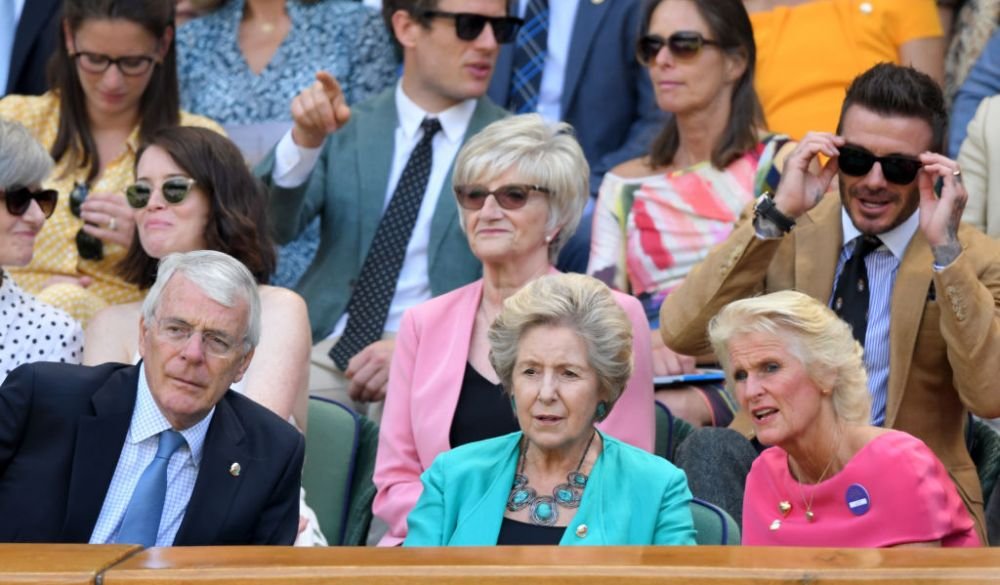 WIMBLEDON 2019: Invazie de vedete la Simona Halep - Elina Svitolina! David Beckham, Virgil van Dijk si miliardarul Richard Branson. FOTO_7
