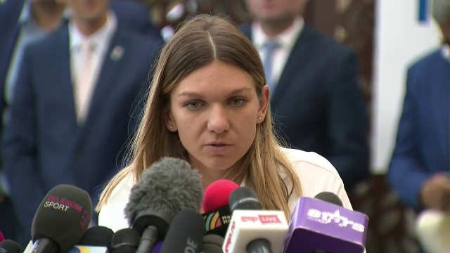 Faza GENIALA cu Simona Halep la revenirea in tara: Esti inregistrat, ai grija! Ce a cerut campioana Wimbledon